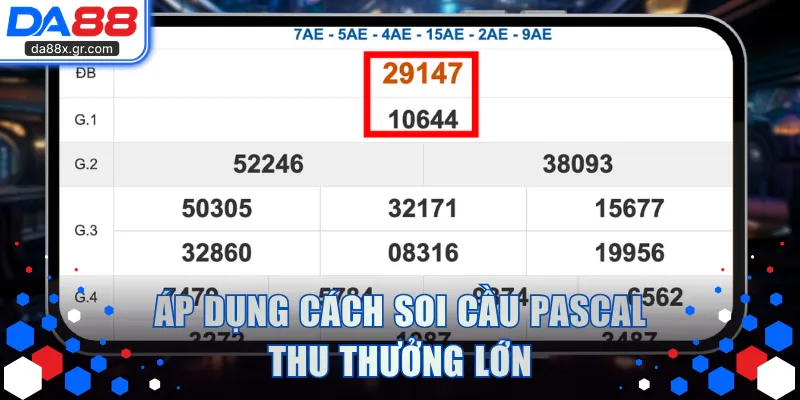 Áp dụng cách soi cầu Pascal thu thưởng lớn